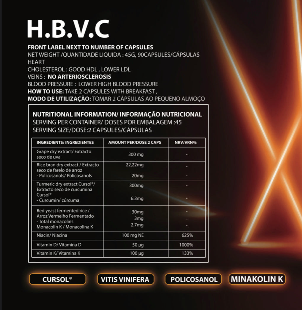 HBVC Reduz Colesterol e Melhora Circulação