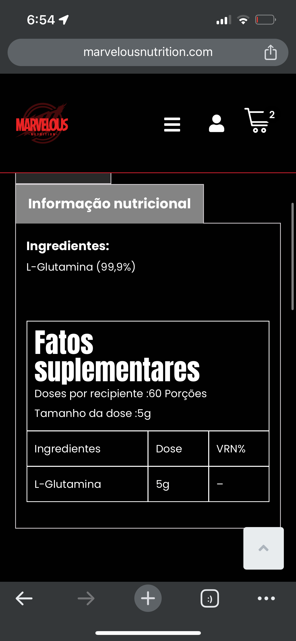 Glutamina Pro